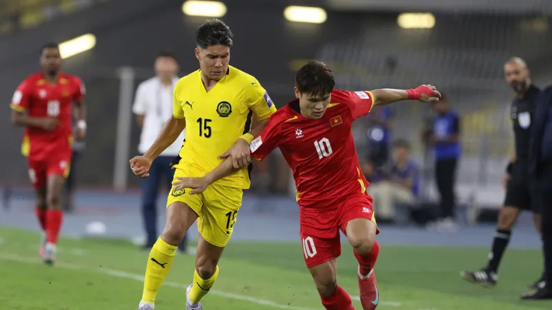 Malaysia mạnh lên bất ngờ sau khi nhập tịch ồ ạt từ vòng loại Asian Cup 2027. Ảnh; VFF