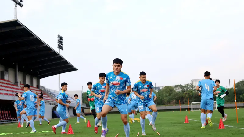 U23 Việt Nam chuẩn bị cho VCK châu Á 2026.