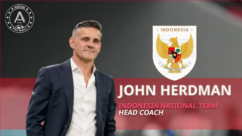 HLV Herdman. Ảnh: Asean Football
