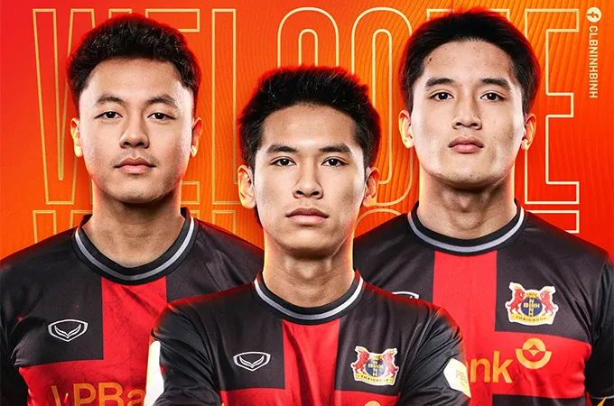 Lực lượng của CLB Ninh Bình sẽ mạnh thêm khi có sự xuất hiện của 3 ngôi sao trẻ từ Thanh Hóa.