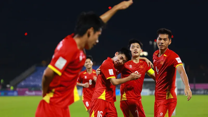 U23 Việt Nam đang "bay" ở VCK U23 châu Á 2026.
