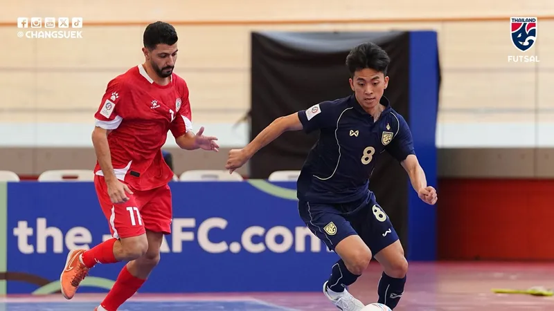 Đội tuyển futsal Thái Lan giành trọn 3 điểm ở trận ra quân. Ảnh: FAT