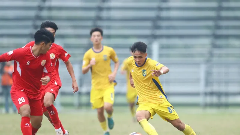 U19 SLNA vượt qua PVF trong trận chung kết sau loạt sút luân lưu 11m.