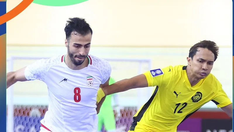 Iran quá mạnh so với các cầu thủ Malaysia. Ảnh: AFC