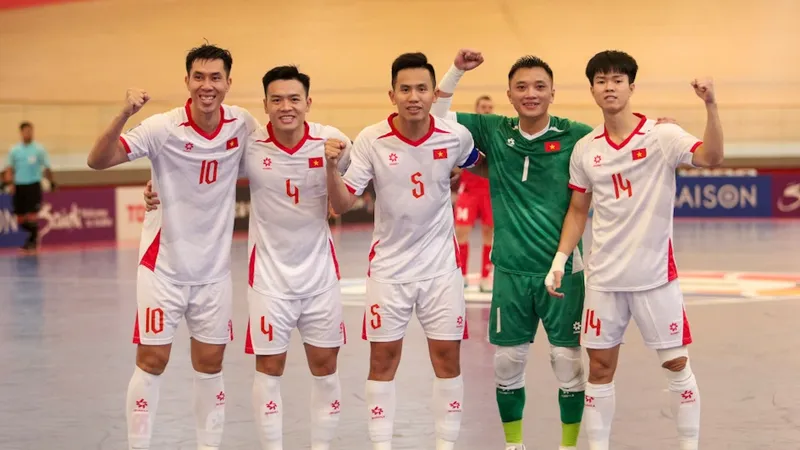 Đội tuyển futsal Việt Nam đặt mục tiêu thắng Thái Lan để giành ngôi đầu bảng B.