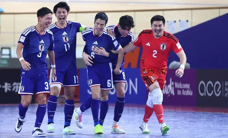 Đội tuyển futsal Nhật Bản thắng dễ Afghanistan