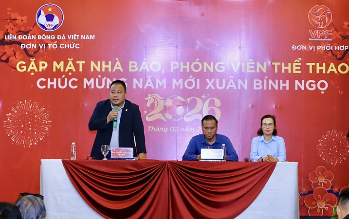 Tổng Giám đốc Công ty VPF Nguyễn Minh Ngọc chia sẻ cùng giới truyền thông phía Nam tại buổi gặp mặt.