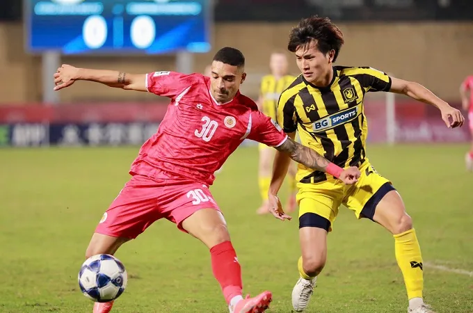 CLB Công an Hà Nội phải thắng cách biệt tối thiểu 4 bàn mới lấy vé vào Tứ kết AFC Champions League 2025-2026. Ảnh; MINH TUẤN