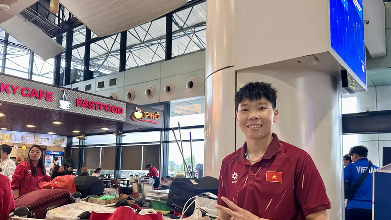 Thủ môn Kim Thanh, một trong những gương mặt kỳ cựu của đội tuyển nữ Việt Nam.