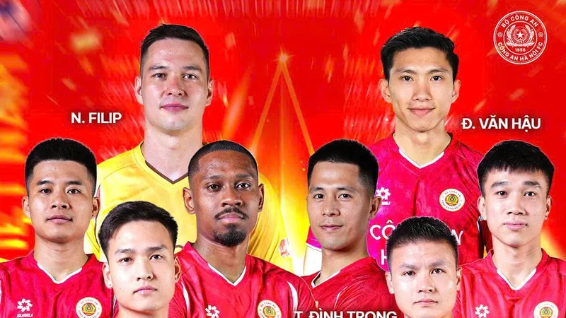 Các thành viên của CLB Hà Nội được gọi tập trung đợt này. Ảnh: CAHNFC