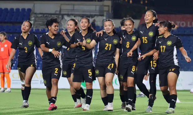 Đội tuyển nữ Malaysia. Ảnh: FAM
