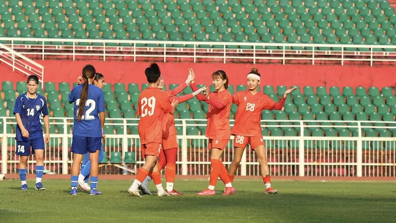 U20 nữ Việt Nam chạy đà thuận lợi cho VCK U20 nữ châu Á 2026.