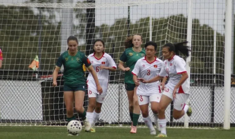 U15 nữ Việt Nam giành chiến thắng trước U15 nữ Tasmania