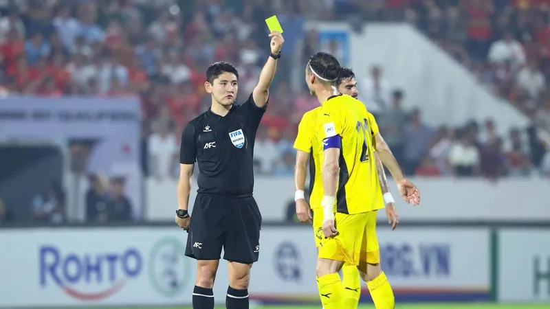 Trọng tài Chae Sang-hyeop. Ảnh: VPF