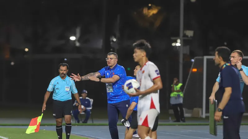 U17 Việt Nam đã có trận thắng đầu tiên ở VCK U17 châu Á sau 10 năm. Ảnh: ĐOÀN NHẬT