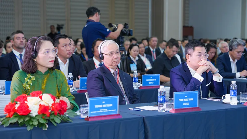 Các đại biểu tham dự chương trình “Gặp gỡ Australia 2026” (Meet Australia 2026) diễn ra tại Trung tâm Hội nghị Triển lãm Bình Dương, TPHCM.