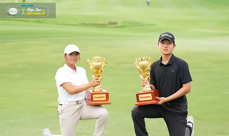 Hai VĐV đoạt Cúp vô địch tại AJGA IPS - Nam A Bank Cup 2026.
