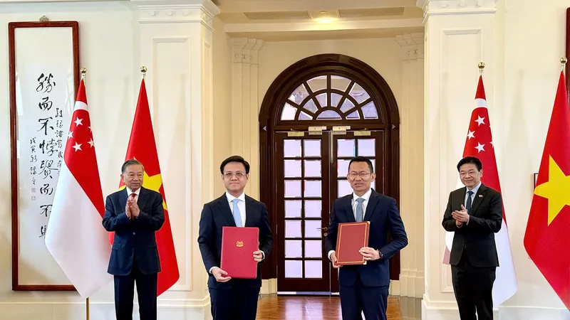 Ông Nguyễn Thế Duy, Đại biểu Quốc hội khóa XVI, Phó Chủ tịch HĐQT, kiêm Phó Tổng Giám đốc Tập đoàn Becamex và Lãnh đạo Trung tâm Tái sản xuất và Công nghệ tiên tiến (ARTC) ký kết biên bản ghi nhớ (MOU) vào ngày 29-5.