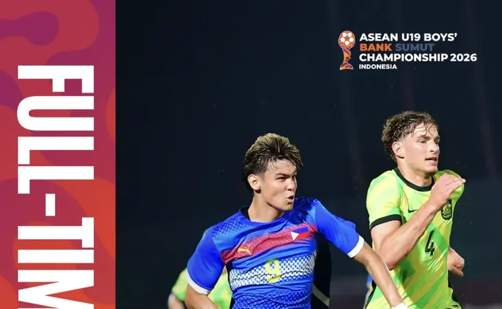 U19 Australia quá mạnh so với các cầu thủ Philippines. Ảnh: AFF