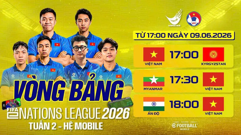 Khởi tranh FIFAe Nations League 2026