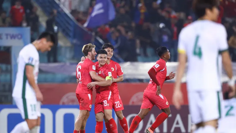 CLB CAHN tại AFC Champions League Two 2025-2026. Ảnh: NHƯ ĐẠT