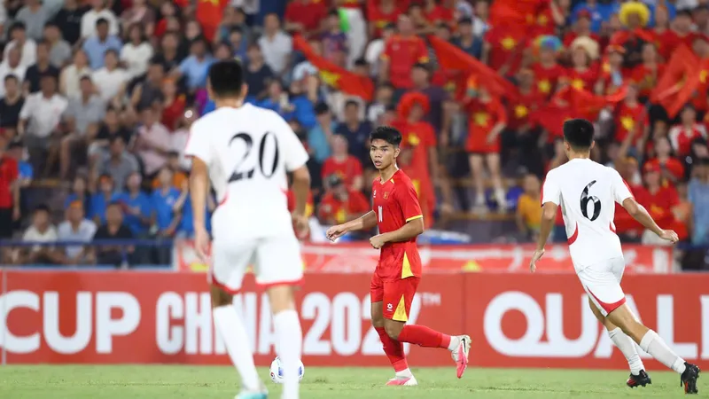 Lê Phát sớm chia tay vòng loại U20 châu Á 2027. Ảnh: ĐOÀN NHẬT