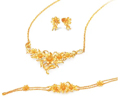 Bộ sưu tập trang sức cưới vàng 2010 của PNJ - “Con đường hạnh phúc”