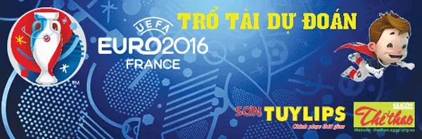 Công bố Kết quả Dự đoán EURO 2016