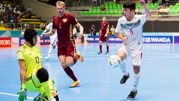 Thua 0-7, tuyển Futsal Việt Nam dừng bước