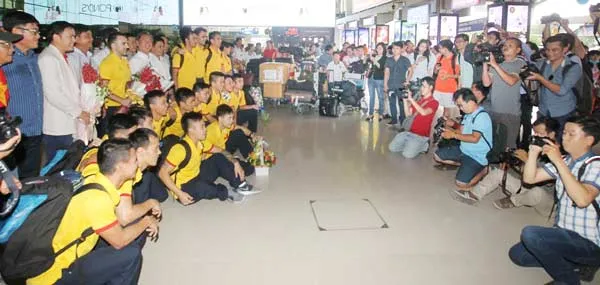 Đội tuyển Futsal Việt Nam được chào đón nồng nhiệt