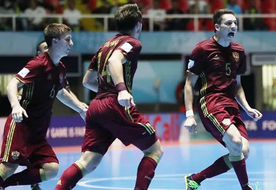 Nga gặp Iran tại bán kết FIFA Futsal World Cup 2016