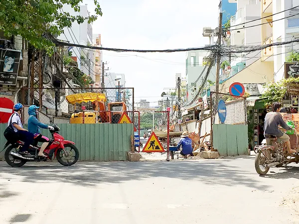 Lại lo ngập khi vào mùa mưa