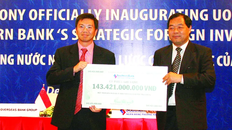 UOB chính thức là cổ đông nước ngoài của Southern Bank
