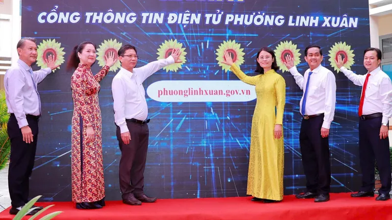 Phường Linh Xuân ra mắt website cung cấp thông tin chính thống đến người dân