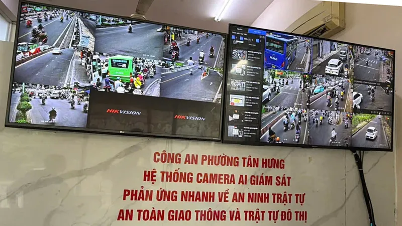 Công an phường Tân Hưng (TPHCM): Phá án nhanh nhờ Camera AI 