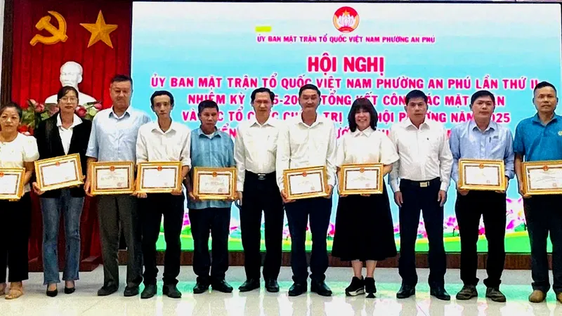 MTTQ phường An Phú (TPHCM) triển khai hiệu quả các cuộc vận động