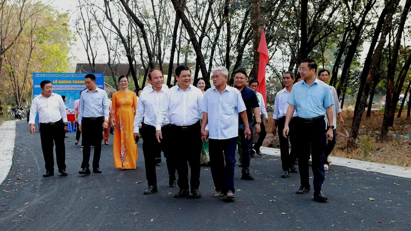 Phường Bình Dương: Khánh thành công trình nâng cấp, mở rộng tuyến đường Phú Chánh 25