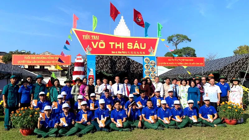Phường Vũng Tàu: Nhiều hoạt động ý nghĩa trong ngày hội tòng quân