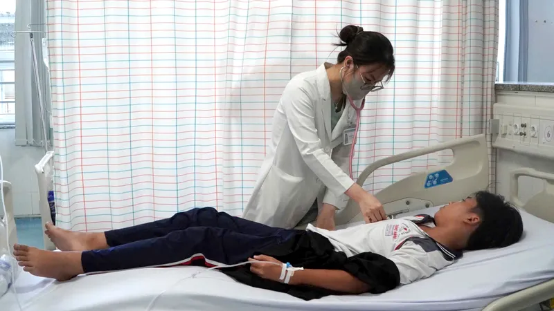 Bệnh nhân điều trị tại Bệnh viện Đa khoa Vũng Tàu.