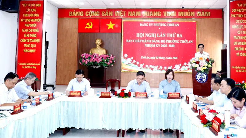 Phường Thới An dùng flycam để quản lý trật tự xây dựng