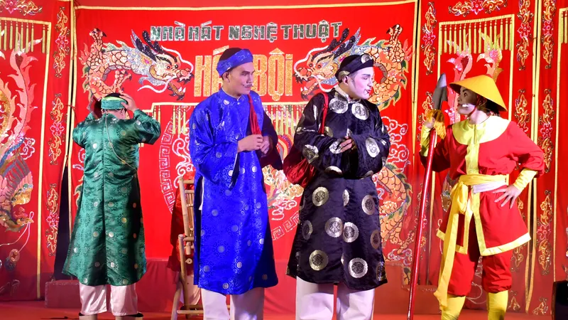 Nét đẹp nghệ thuật hát bội trong Lễ giỗ Bà Rịa