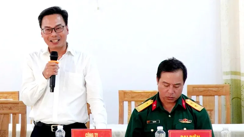 Xã Nghĩa Thành đối thoại với doanh nghiệp