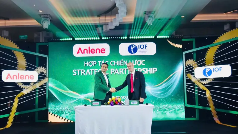 IOF và Anlene hợp tác phòng ngừa bệnh loãng xương