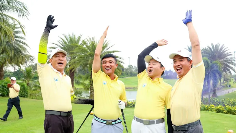 Các golfer doanh nhân Nghệ Tĩnh