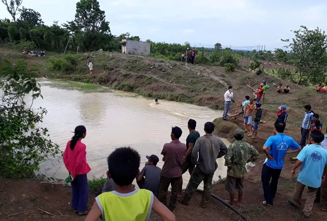 Đắk Nông: Hai cháu bé đuối nước thương tâm