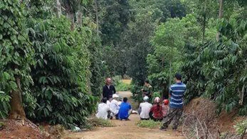 Phát hiện 3 cha con tử vong trong chòi rẫy
