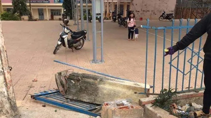 Vụ sập cổng trường ở Đắk Nông: Rà soát lại tất cả các công trình trường học