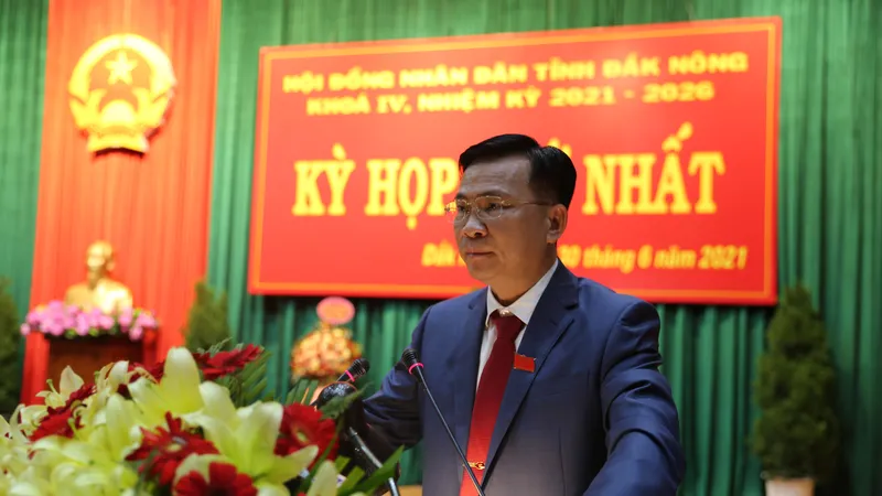 Đồng chí Hồ Văn Mười giữ chức Chủ tịch UBND tỉnh Đắk Nông