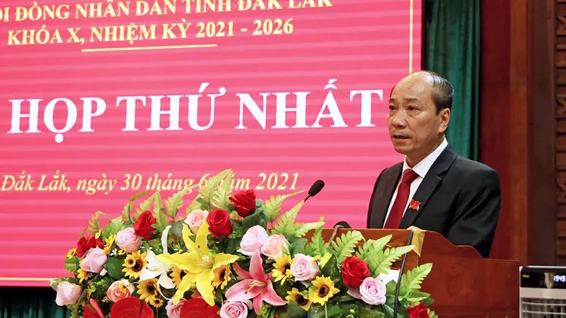 Ông Phạm Ngọc Nghị tái đắc cử chức Chủ tịch UBND tỉnh Đắk Lắk
