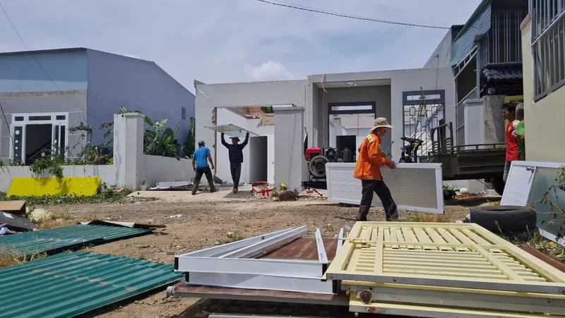 Đắk Lắk cưỡng chế hàng loạt căn nhà xây dựng trái phép trên đất nông nghiệp